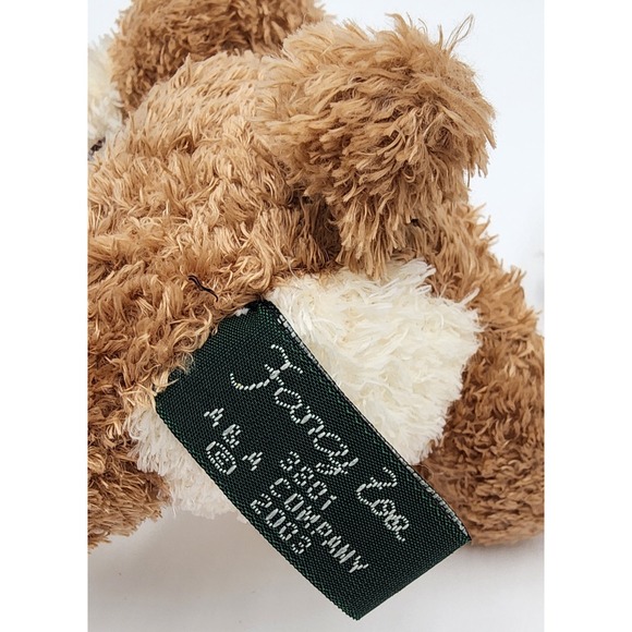 2003 Fancy Zoo Bear Hug Clips Teddy Plush Set 3 Brown White Black Stuffed - Picture 4 of 6